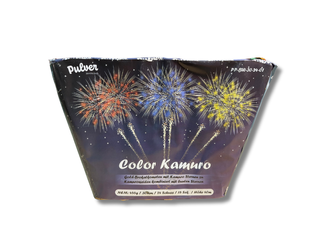 WYRZUTNIA COLOR KAMURO V - 24 strzały - 30 mm - PP-BW-30-24-01 - Pulver