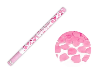 Tuba Konfetti - Płatki róż - Różowy - 80cm