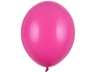 Balony lateksowe 30 cm Pastel Hot Pink (CIEMNORÓŻOWY) 100 szt.