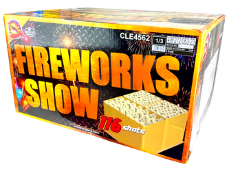 POKAZ FAJERWERKÓW - FIREWORKS SHOWE - 116s - CLE4562 - SRPYRO