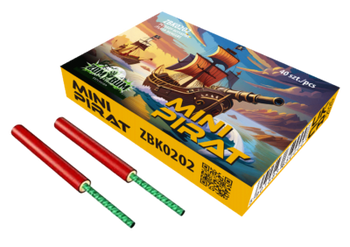 PETARDY HUKOWE MINI PIRAT - 40 szt. -ZBK0202 - ZomBum