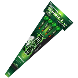 ZESTAW RAKIET SHELL-KI ROCKETS - 4 szt - ZB550 - ZomBum