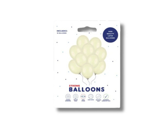 Balony Strong 30cm - Metallic Light Cream - 10szt.