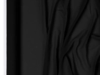 Bieżnik szyfonowy - Czarny - 0,48 x 5 m