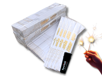 Zestaw 500x Weselne Zimne Ognie 40cm + zapalniczka żarowa GRATIS - Surex