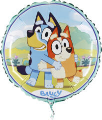 Balon foliowy - Okrągły - Bluey - 45cm