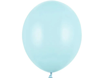 Balony lateksowe 30 cm Pastel Light Blue (JASNOBŁĘKITNY) 50 szt.