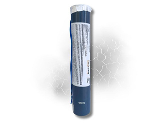 MINA DYMNA Z ZAPALNIKIEM - CRACKLING - BIAŁA -  40mm