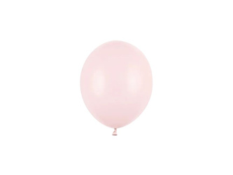 Balony lateksowe 12cm - BLADY RÓŻ - pastel - 100 szt.