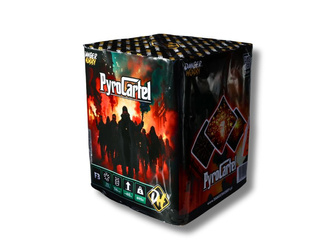 Wyrzutnia Pyro Cartel - 25 strzałów - 36 mm - PC1W4 - DANGER HOBBY