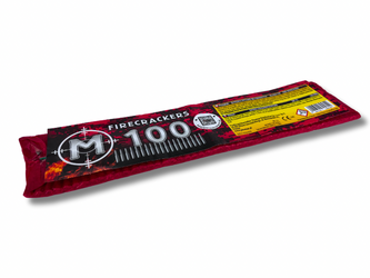 PETARDA KARABINEK HUKOWY "FIRECRACKERS 100" - 100 strzałów - PXG206 - PIROMAX