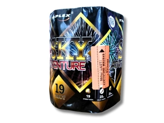 WYRZUTNIA SKY ADVENTURE - 19 strzałów - 25mm - TXB246 - Triplex