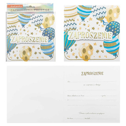 Zaproszenia - Balony