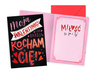 Kartka okolicznościowa - Walentynki