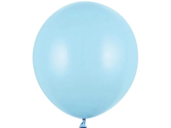Balony lateksowe 43 cm Pastel Baby Blue (BŁĘKITNY) 25 szt