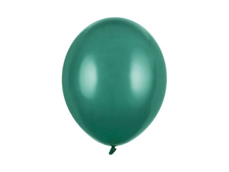 Balony lateksowe 23 cm Pastel Bottle Green (BUTELKOWA ZIELEŃ) 100 szt.