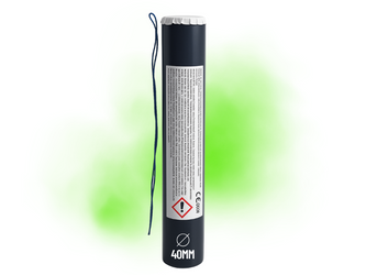 MINA DYMNA Z ZAPALNIKIEM - JASNOZIELONY - 40mm