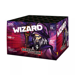 WYRZUTNIA WIZZARD - SCREAM BUM - 100 strzałów - 19 mm - ZBS204 - ZomBum