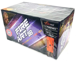 WYRZUTNIA FIRE ART 58 - 58 strzałów - 20/30 mm - PXB2403 - Piromax