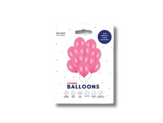 Balony Strong 30cm - Metallic Hot Pink - 10 szt.