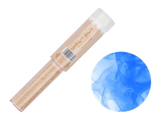 Świeca dymna z rączką - niebieska - It's a boy - 1 sztuka