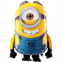 Balon Foliowy "Minionki" - Minionek Stuard 33"