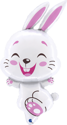 Balon foliowy Króliczek - Bunny - 43 x 77cm