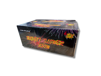 WYRZUTNIA ZŁOŻONA BRIGHT FLOWER SHOW - 150 strzałów - 30mm - TXB653C - Triplex