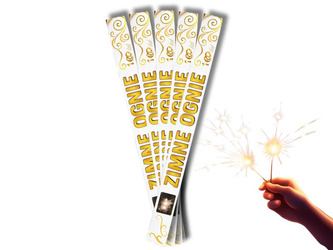 DŁUGIE ZIMNE OGNIE NA WESELE - 70cm - 30 sztuk