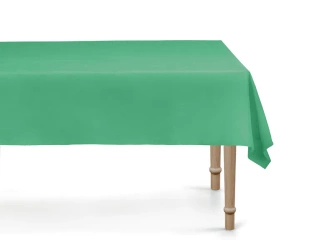 Obrus jednorazowy - 137x183 cm - ciemny zielony