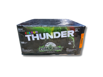 WYRZUTNIA HUKOWA THUNDER - 100 strzałów - 20 mm - ZB241 - ZomBum