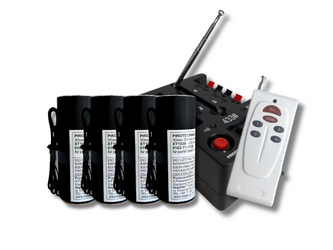 Zestaw na pierwszy taniec - 4 fontanny iskier i system zdalnego odpalania