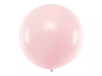 Balon okrągły 1m - Pastel Pale Pink