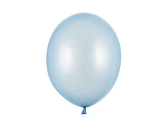 Balony Strong 30cm - Metallic Baby Blue - 25 szt.