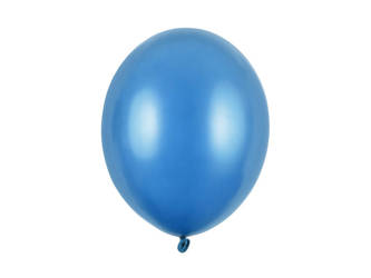 Balony Strong 30cm - Metallic Caribb. Blue - 10 szt.