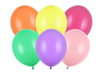 Balony Strong 30cm - Pastel Mix - 100szt