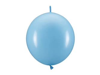 Balony z łącznikiem - Jasnoniebieskie - 20 sztuk