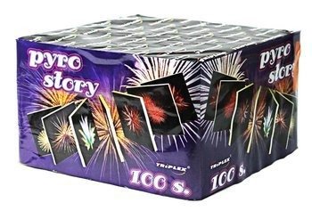 WYRZUTNIA PYRO STORY - 100 strzałów - 20 mm - TXB705 - Triplex