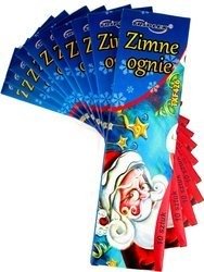 ZESTAW - 10 x ZIMNE OGNIE - 17 cm. - TXF426 - Triplex - 10 szt.