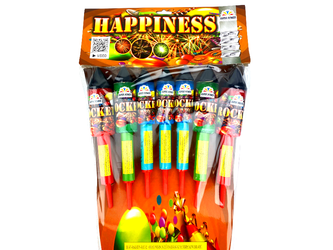 ZESTAW RAKIETEK HAPPINESS - 7 sztuk - R07-4232 - SUPERPOWER